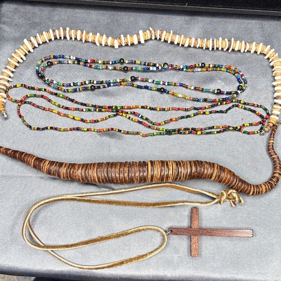 Multicolor Beaded Necklace Set - Picture 1 of 4